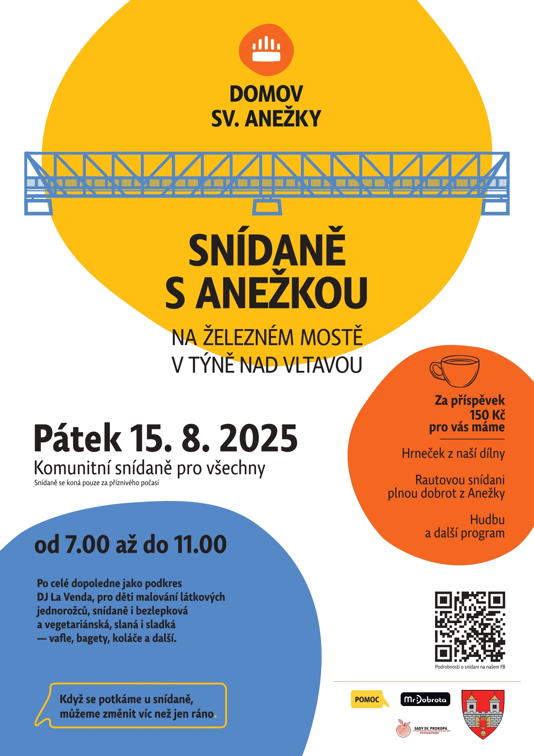 SNÍDANĚ S ANEŽKOU TÝN NAD VLTAVOU