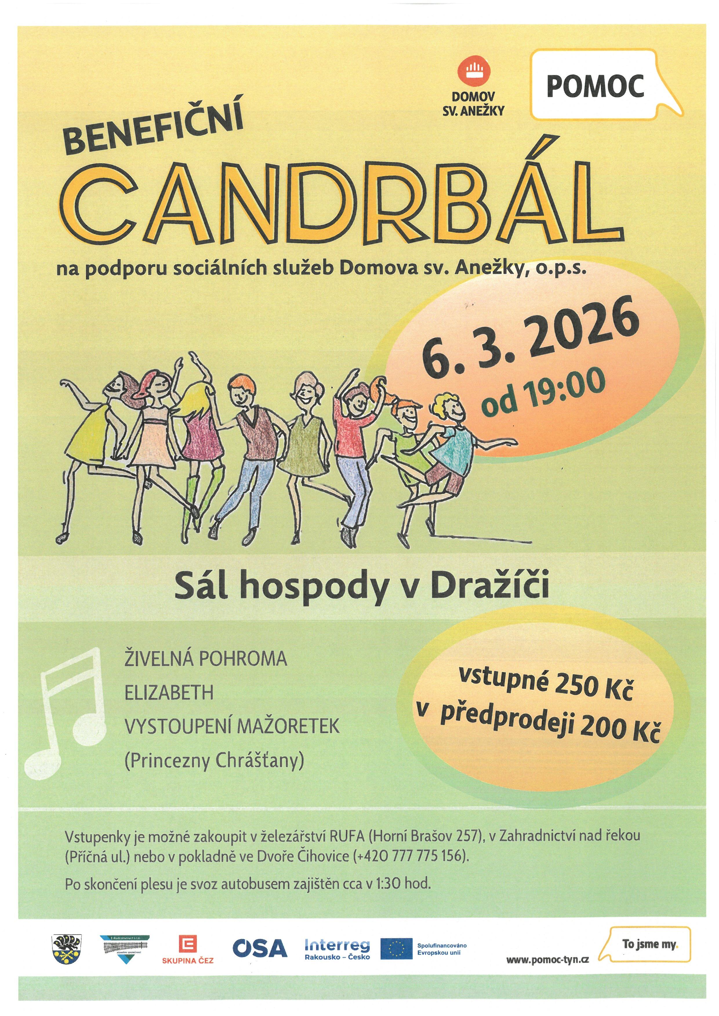BENEFIČNÍ CANDRBÁL