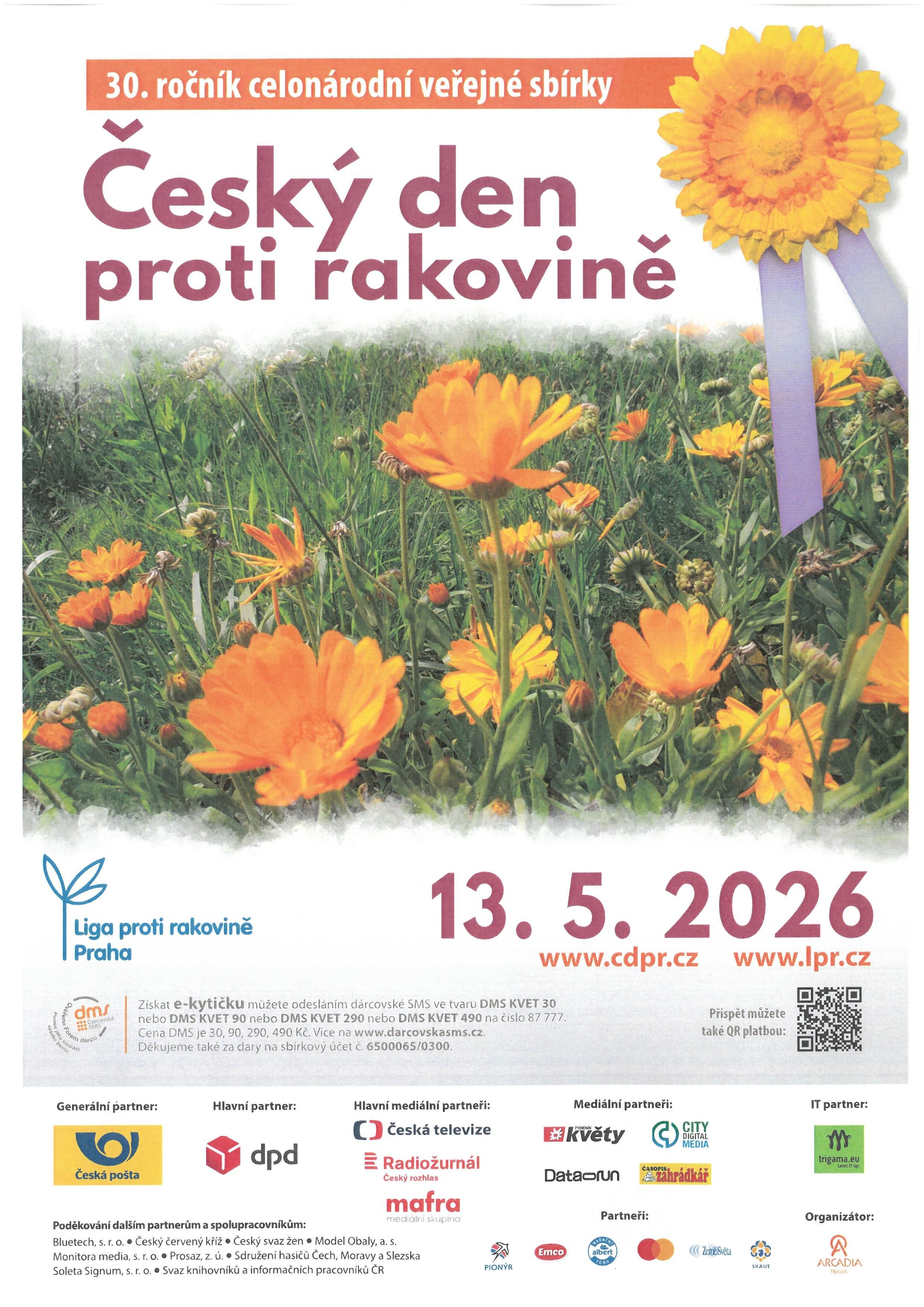 ČESKÝ DEN PROTI RAKOVINĚ