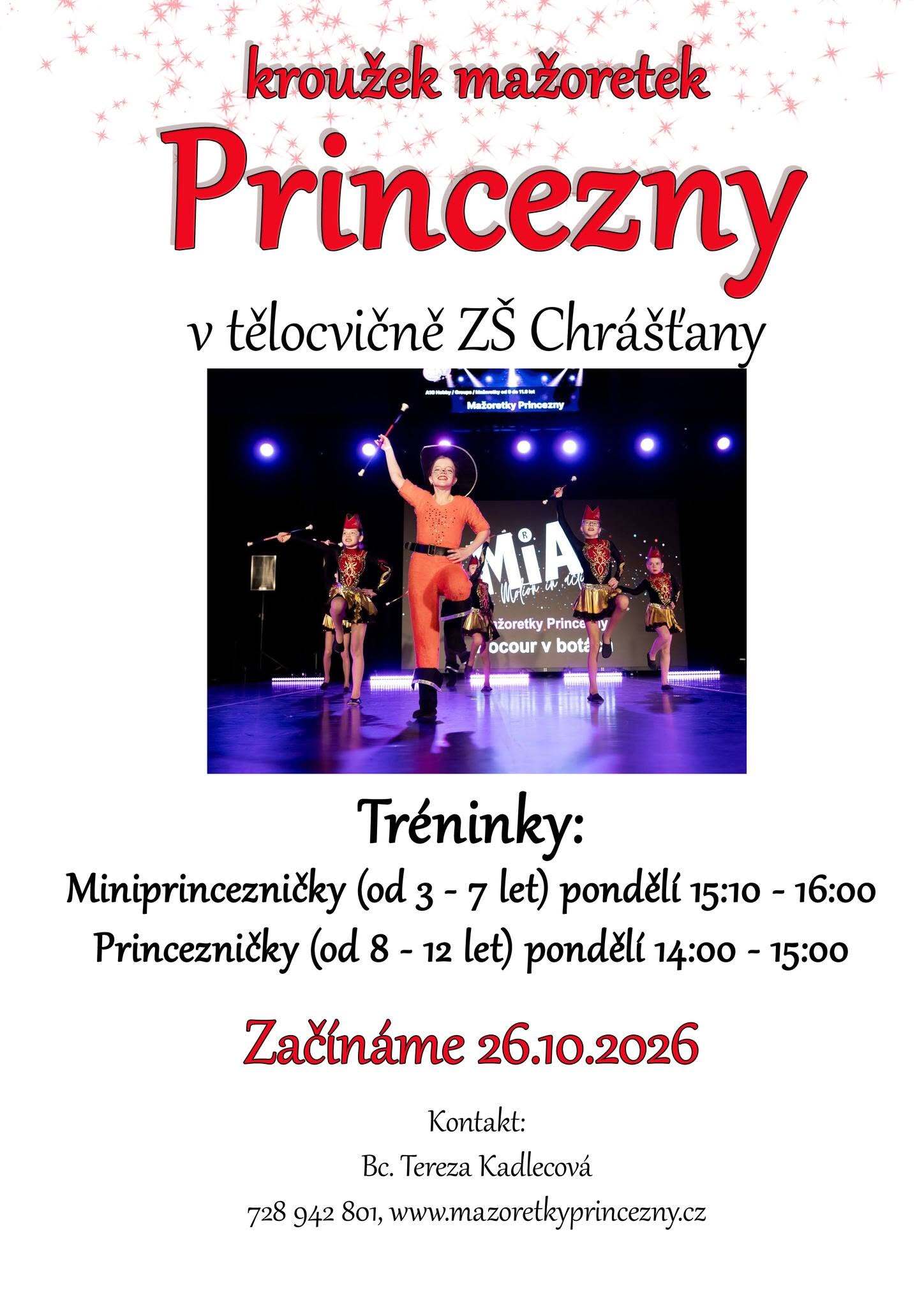 KROUŽEK MAŽORETEK "PRINCEZNY"