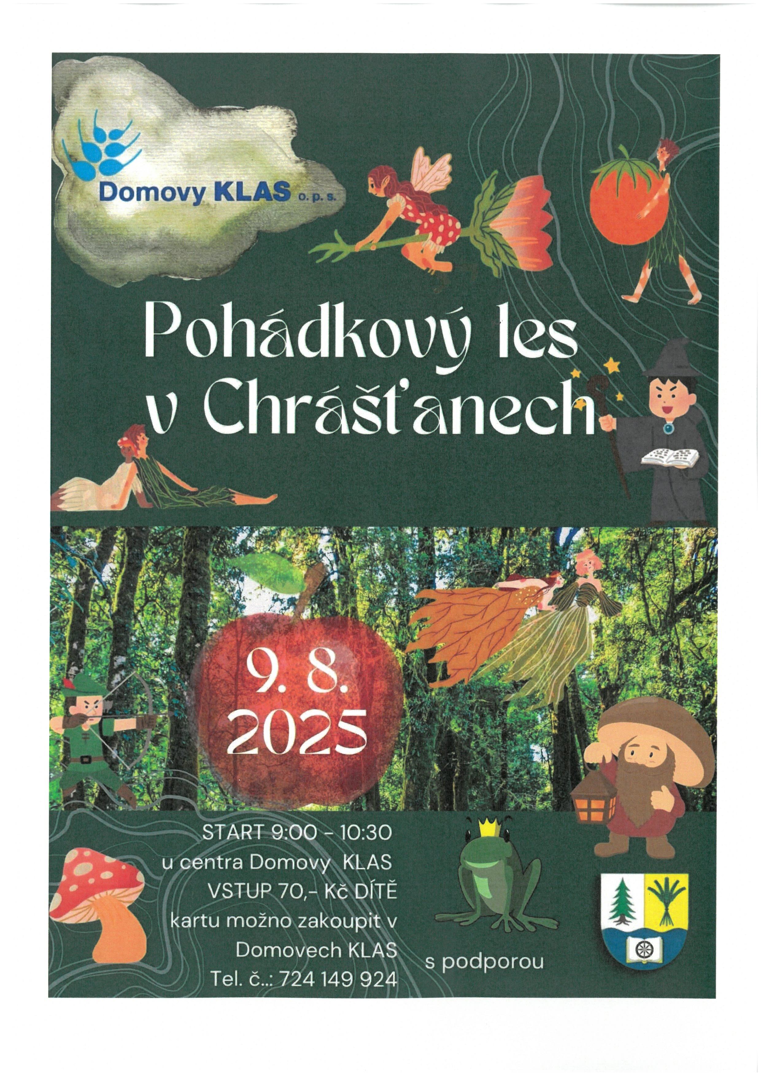 POHÁDKOVÝ LES CHRÁŠŤANY