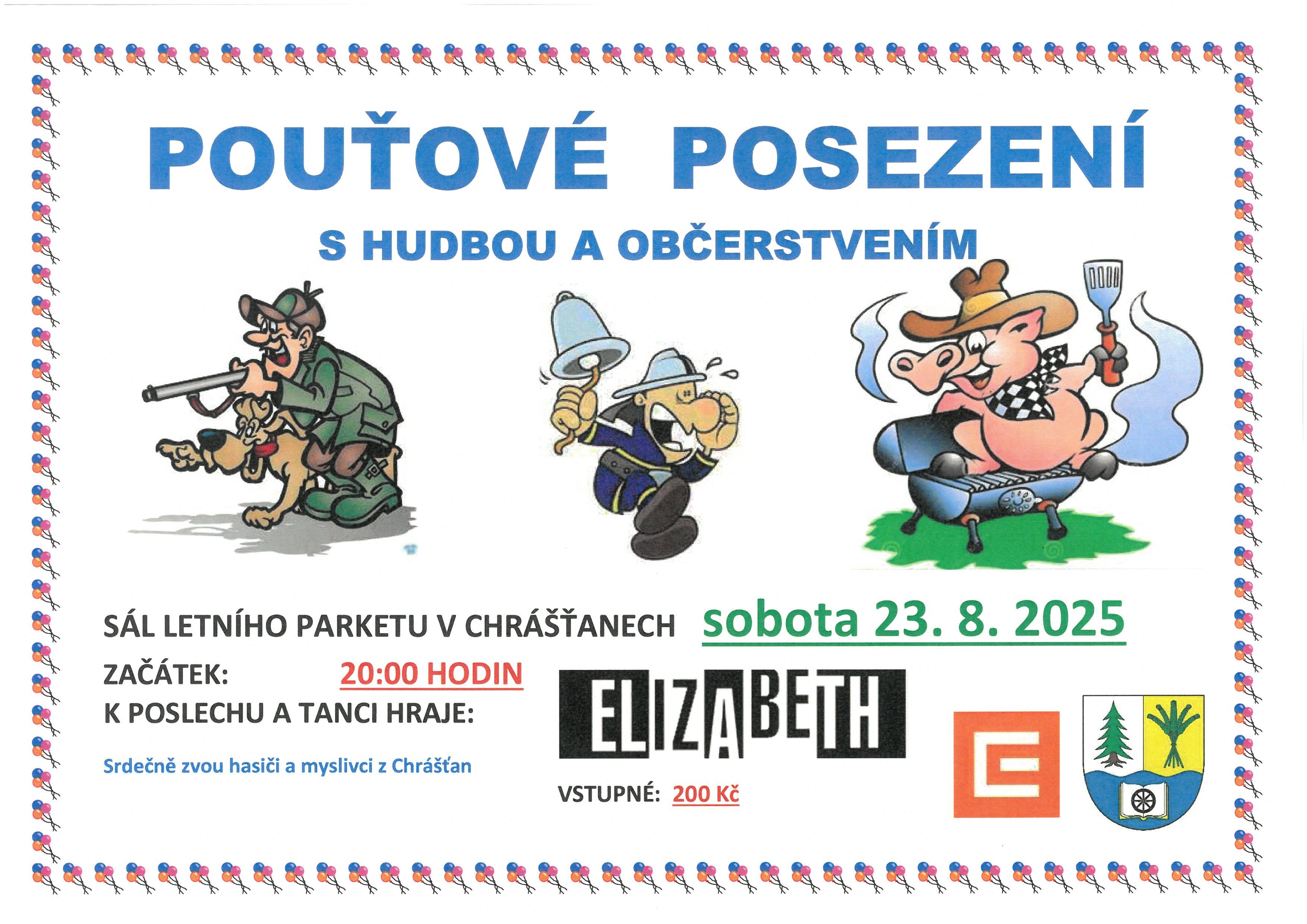 POUŤOVÉ POSEZENÍ V CHRÁŠŤANECH