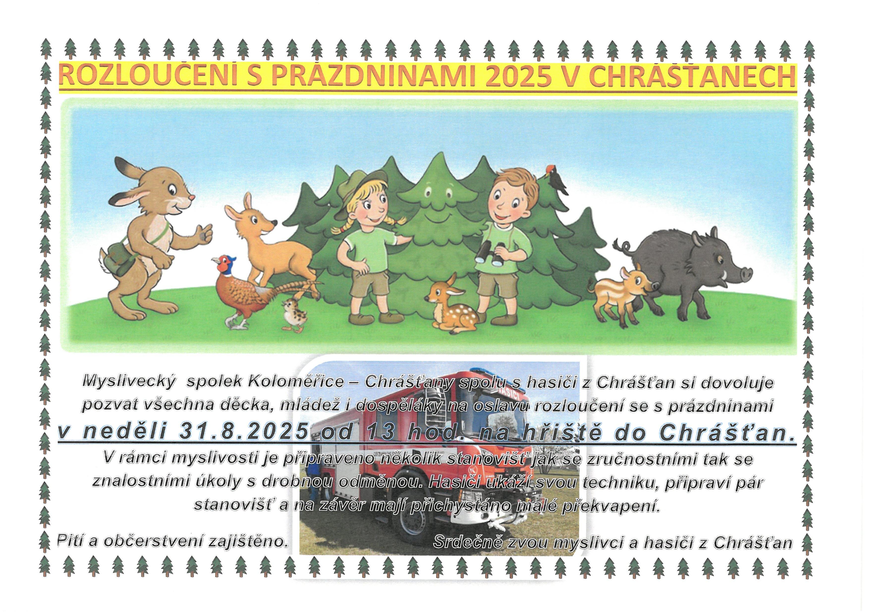 ROZLOUČENÍ SE S PRÁDNINAMI V CHRÁŠŤANECH