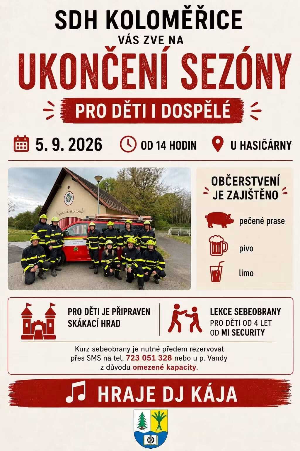 UKONČENÍ SEZÓNY V KOLOMĚŘICÍCH