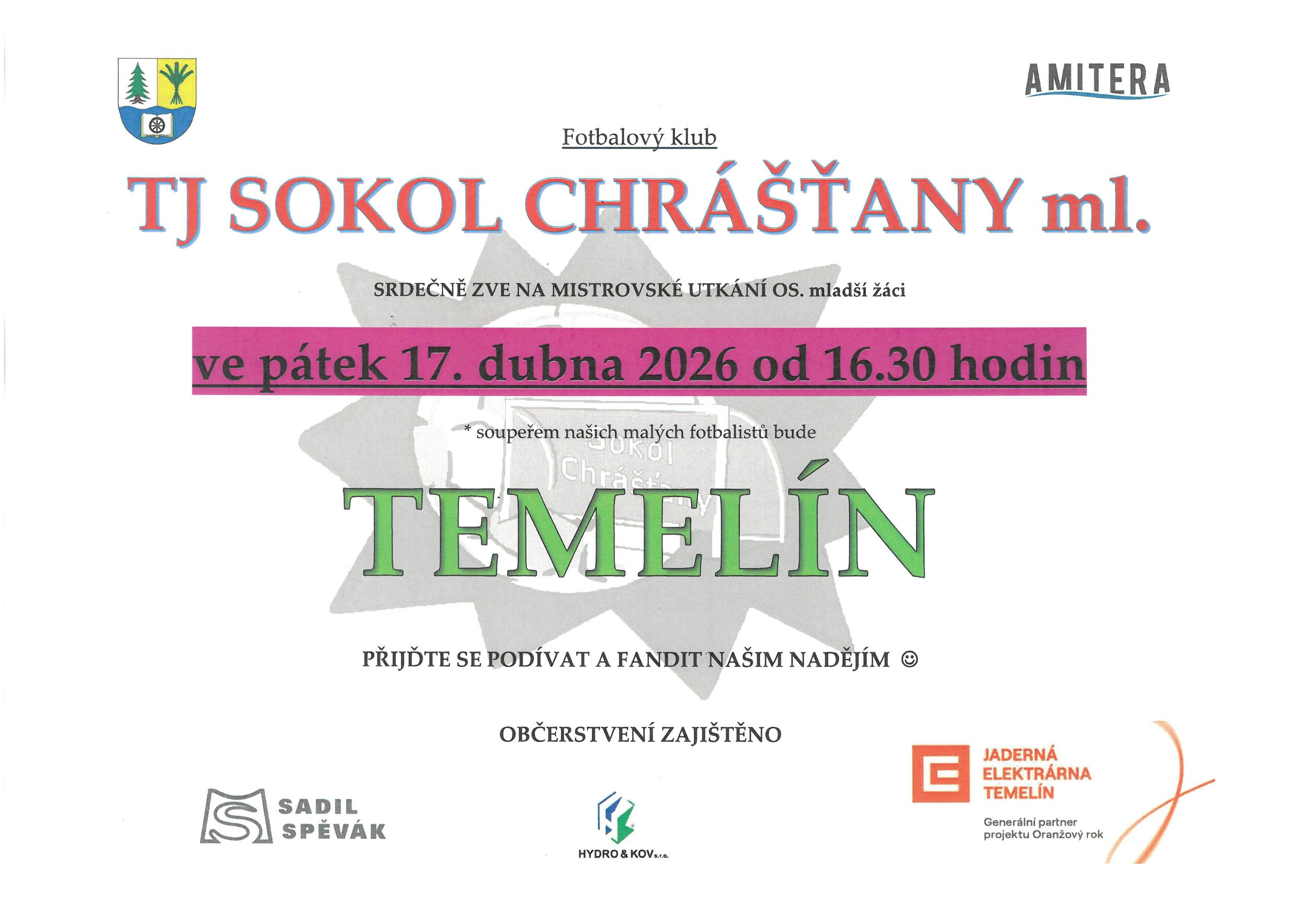 TJ SOKOL CHRÁŠŤANY ML.  