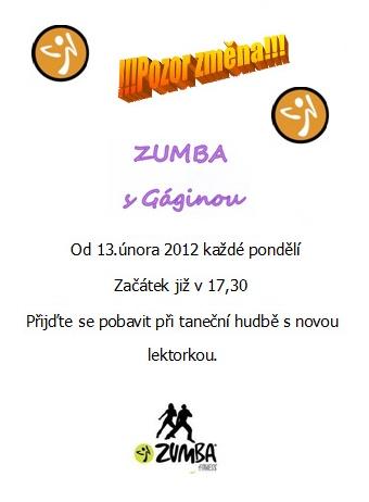 Cvičení ZUMBA